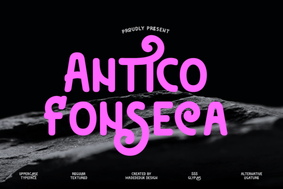 Antico Fonseca: A Vintage Display Font Built for Real Branding Work