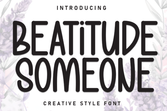 Beatitude Someone: A Handwritten Display Font That Adds Personality to Web Design