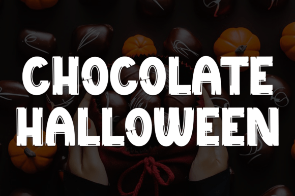 Chocolate Halloween Font Review: A Spooky Display Typeface for Small Business Branding
