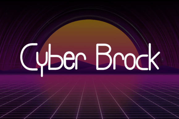 Cyber Brock: The Display Font That Transformed My Product Labels