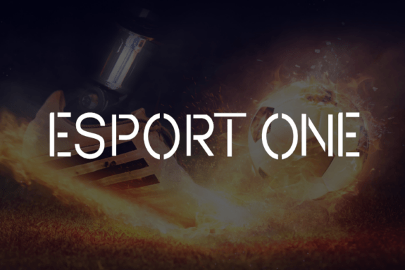 Esport One: A Bold Display Typeface for Modern Editorial Design