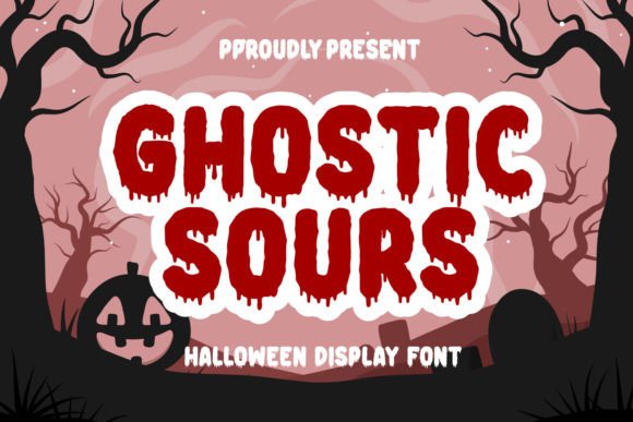 Ghostic Sours: A Display Font That Brings Edgy Branding to Life