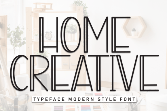 Home Creative: A Display Font for Web Designers Who Want Warmth