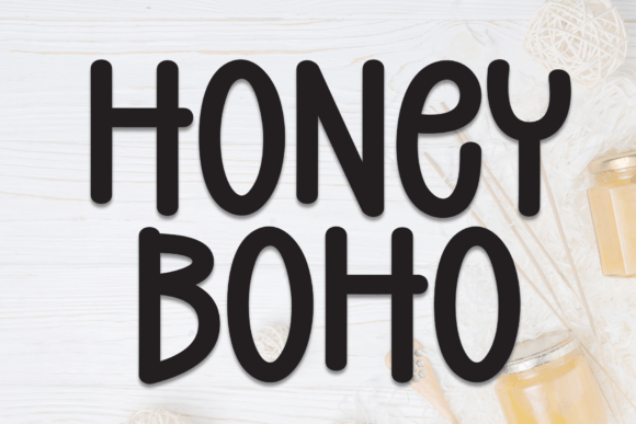 Honey Boho: A Handwritten Display Font That Balances Charm and Usability