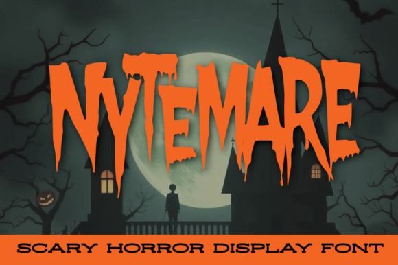 Nytemare: A Display Typeface for Dark and Eerie Web Design