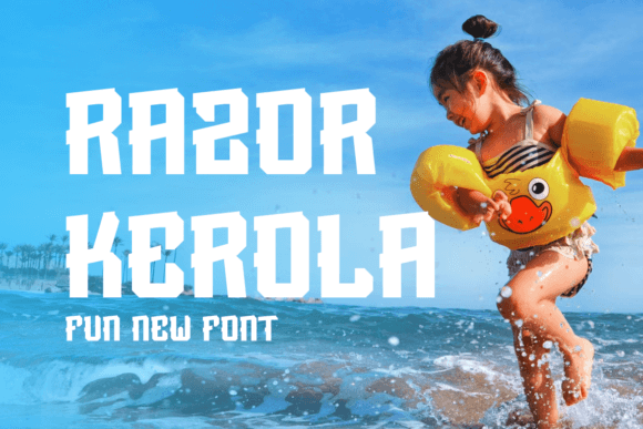 Razor Kerola: A Web Designer's Font for Bold Digital Presence