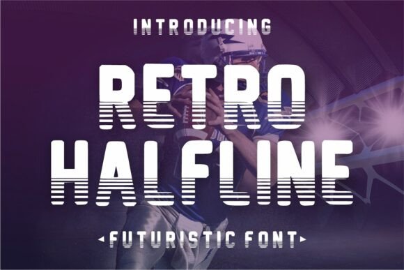 Retro Halfline Brings Bold Character to Editorial Design