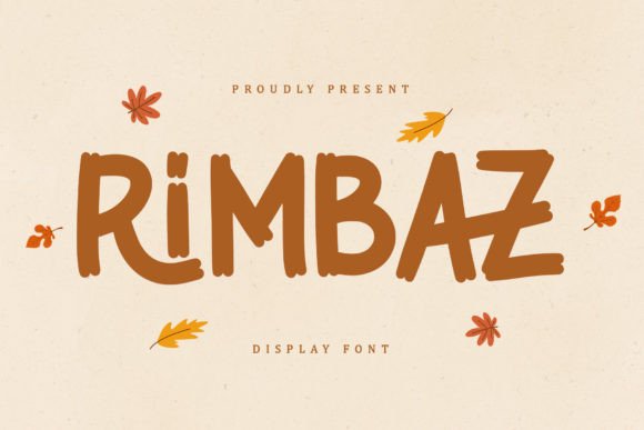 Rimbaz: A Bold Display Font for Modern Web Design Projects