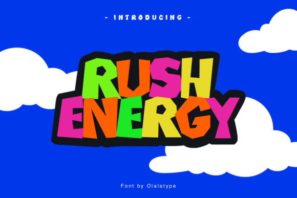Rush Energy: A Handwritten Display Font with Sophisticated Charm