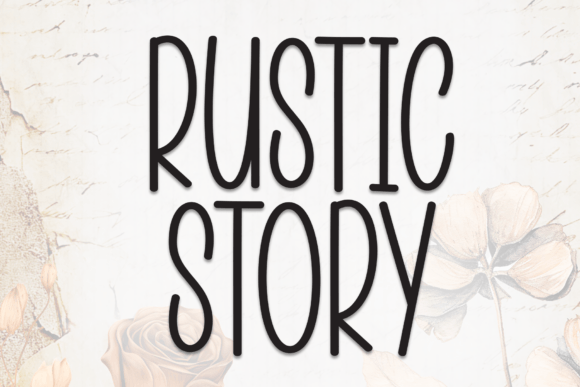 Rustic Story: A Handwritten Font for Small Business Branding
