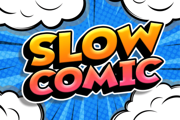 Slow Comic: The Fun Font That Gave My Brand a Playful Voice