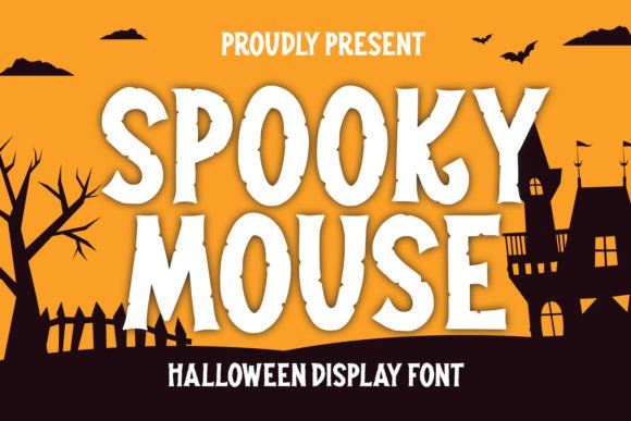 Spooky Mouse Font: Whimsical Charm for Handmade Products