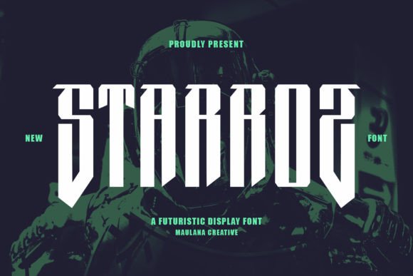 Starroz: A Modern Display Font for a Sharp, Clean Brand Look
