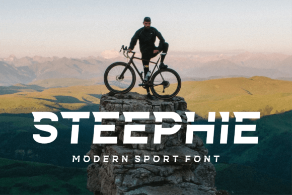 Steephie Font: A Brush Lettering Typeface for Bold Branding