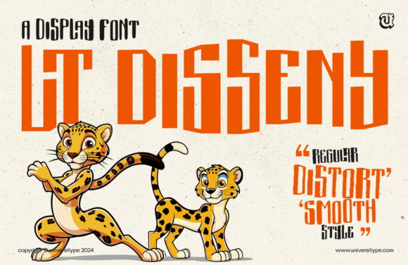 Ut Disseny: A Modern Display Font for Editorial Design